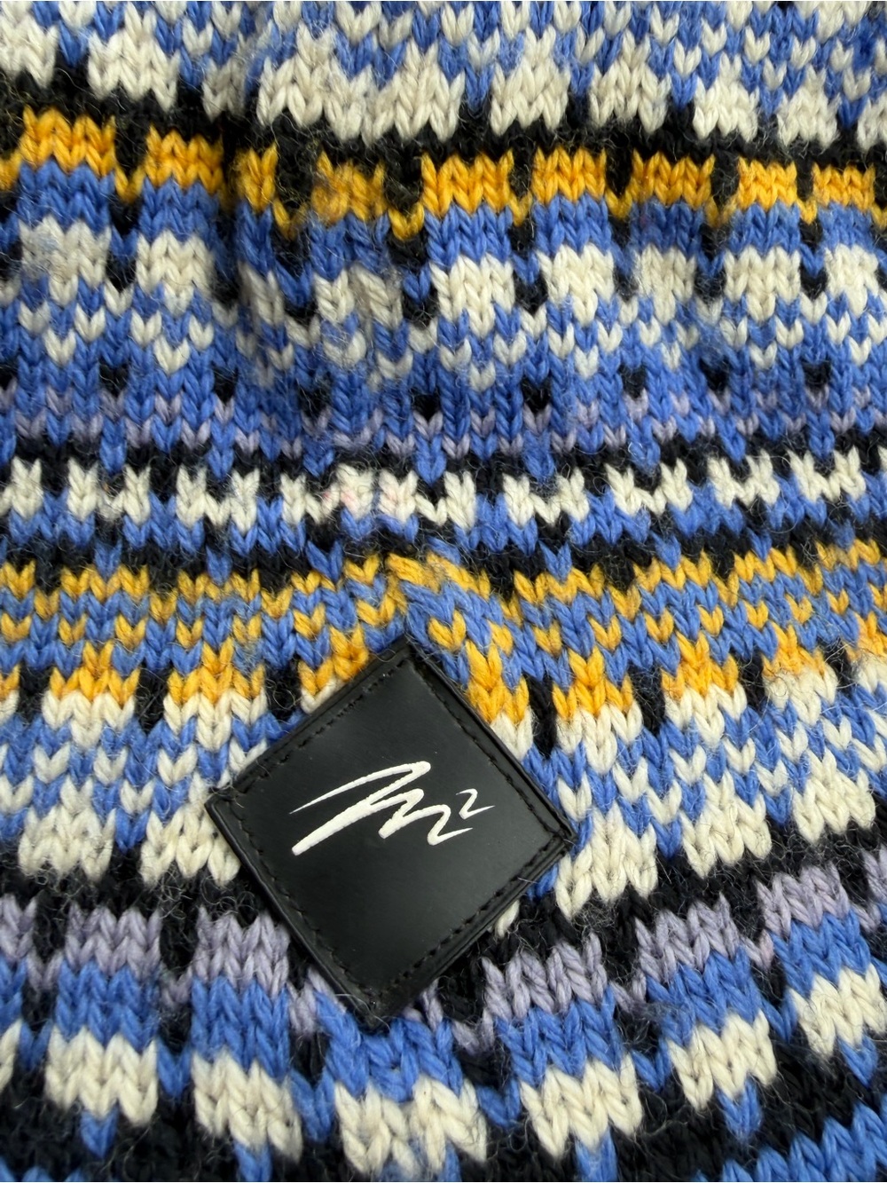 Vintage Wool Ski Beanie Retro Merkley